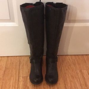 6 Black Moto Boots